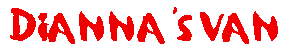 Dianna's Van